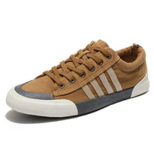 Load image into Gallery viewer, CPI Canvas Shoes Men Casual Shoes Breathable Wear-resistant Shoes Comfortable Round Toe Lace-up sneakers Flat Shoes DD-06--79--
