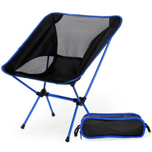 Load image into Gallery viewer, Portable Folding Chair Beach Seat Lightweight Seat For Hiking Fishing Picnic Barbecue For Vocation Casual Camping Fishing Orange---69---