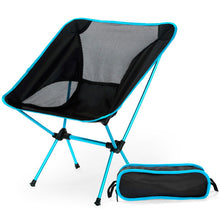 Load image into Gallery viewer, Portable Folding Chair Beach Seat Lightweight Seat For Hiking Fishing Picnic Barbecue For Vocation Casual Camping Fishing Orange---69---