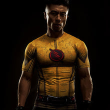Load image into Gallery viewer, Short Sleeve 3D T Shirt Men T-Shirt Male Crossfit Tee Captain America Superman tshirt Men Fitness Compression Shirt Punisher --117--