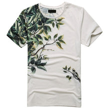 Load image into Gallery viewer, 2018 new spring men's digital printing short sleeved T-shirt cotton casual tops tees Fitness Mens T-shirt brand clothing--121--