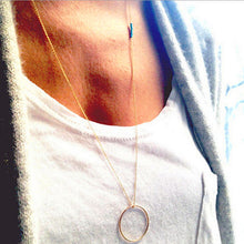 Load image into Gallery viewer, New fashion trendy jewelry copper choker multi layer necklace gift for women Boho Layering Chokers Chockers girl x242--159--