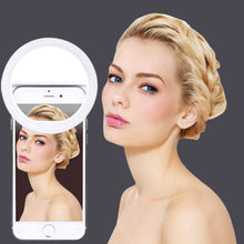 Load image into Gallery viewer, Selfie Ring selfie light photographic lighting with USB Charge ringlight Led ring for iPhone 6 7 X xiaomi light for photo-14-