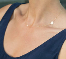 Load image into Gallery viewer, Hot new New 2018 Lovely Chic Infinity Cross Long Silver Chain Pendant Fashion Necklaces For Women Jewelry Gift--165--