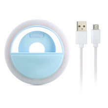 Load image into Gallery viewer, Selfie Ring selfie light photographic lighting with USB Charge ringlight Led ring for iPhone 6 7 X xiaomi light for photo-14-