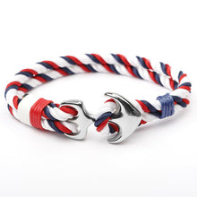 Load image into Gallery viewer, Stainless Steel Anchor Bracelet Rope Bracelets For Women Erkek Bileklik Pulseira Masculina Feminina Men Jewelry Mens jewellery--146--