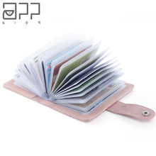 Load image into Gallery viewer, APP BLOG 26 Card Slots Women Men ID Credit Business Bank Cards Holder Passport Cover Card Bag Case Femme Carteira Mujer Purse -12-
