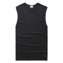 Load image into Gallery viewer, Summer Fitness Men Tank Top sleeveless vest men cotton tank top t-shirt men Singlet Mens Bodybuilding casual Brand Clothing--118--