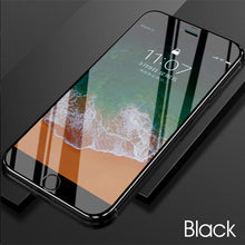 Load image into Gallery viewer, PLV 5D Aluminum Alloy Tempered Glass For iPhone 6 6S 7 Plus Full Screen Protector Protective For iPhone X 8 5 SE 5s Glass Cover-2-
