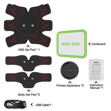 Load image into Gallery viewer, Rechargeable Abdominal Muscle Press Stimulator Abs Toning Belt Abdominal Fitness exercise equipment for training apparatus---61--