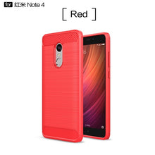 Load image into Gallery viewer, Case For Xiaomi Redmi Note 4 Case Luxury Slim Armor Carbon Fiber Protection soft Plastic Cover For xiomi Redmi Note4x Phone Case-11-