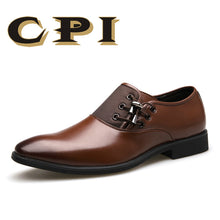 Load image into Gallery viewer, CPI Brand 2018 New Men's Dress Shoes Size 38-48 Black Classic Point Toe Oxfords For Men Fashion Mens Business Party Shoes ZY-07--81--