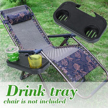 Load image into Gallery viewer, Portable Folding Camping Picnic Outdoor Beach Garden Chair Side Tray Cup Holder For Drink convenient practical high quality---68--