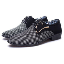 Load image into Gallery viewer, CPI 2018 spring new designer Business men's dress shoes patchwork hairstylis shoes Comfortable Men Wedding Dress Shoes ZY-01--86--