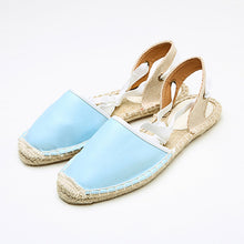 Load image into Gallery viewer, MCCKLE Gladiator Women Sandals Plus Size Summer Shoes Cross Strap Summer Flat Sandals Woman Lace up Female Espadrilles Sandal--84--