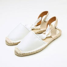 Load image into Gallery viewer, MCCKLE Gladiator Women Sandals Plus Size Summer Shoes Cross Strap Summer Flat Sandals Woman Lace up Female Espadrilles Sandal--84--
