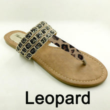 Load image into Gallery viewer, New 2018 Summer Style Shoes Women Sandals Fashion Leopard Flats Top Quality Solid Flip Flops Sexy Slippers Plus Size 6-11--83--