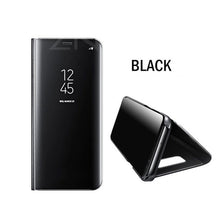 Load image into Gallery viewer, Luxury Smart View Case For Samsung Galaxy S9 S8 Plus S7 S6 Edge Flip Stand Cover Cases For Samsung J7 J5 J3 A7 A5 A3 Note 8 Case-13-