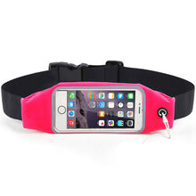 Load image into Gallery viewer, Waterproof Sport Gym Running Belt Waist Bag For iPhone 5 5S SE 6 7 8 Plus X 10 Samsung Galaxy S6 S7 Edge S8 S9 Xiaomi Redmi Case-1-