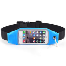 Load image into Gallery viewer, Waterproof Sport Gym Running Belt Waist Bag For iPhone 5 5S SE 6 7 8 Plus X 10 Samsung Galaxy S6 S7 Edge S8 S9 Xiaomi Redmi Case-1-