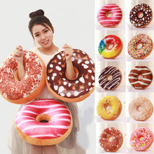 Load image into Gallery viewer, Donut Pillow Sofa Decorative Cushions Soft Plush Pillow Smiley Stuffed Seat Pad Sweet Donut Foods Cushion Emoji Case Toys-41-
