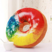 Load image into Gallery viewer, Donut Pillow Sofa Decorative Cushions Soft Plush Pillow Smiley Stuffed Seat Pad Sweet Donut Foods Cushion Emoji Case Toys-41-