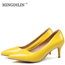 Load image into Gallery viewer, MINGDILIN Sexy Women's High Heels Shoes Woman Pumps Wedding Shoes Red Zapatos Mujer Tacon Women's High Heels Shoes Stiletto 2018--87--