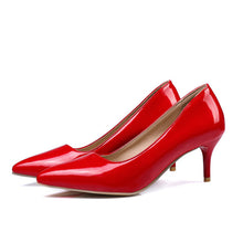 Load image into Gallery viewer, MINGDILIN Sexy Women's High Heels Shoes Woman Pumps Wedding Shoes Red Zapatos Mujer Tacon Women's High Heels Shoes Stiletto 2018--87--